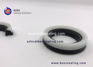 China Material hidráulico compacto del sistema NBR90 POM del sello del OHMIO negro blanco de la buena calidad proveedor