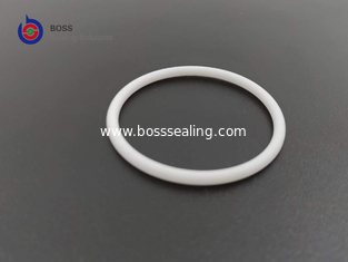 Porcelana Disponible blanco puro de los sellos del anillo o de la categoría alimenticia de la buena calidad de los anillos o de PTFE hecho por el CNC proveedor