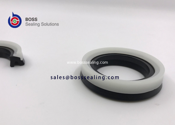 Material hidráulico compacto del sistema NBR90 POM del sello del OHMIO negro blanco de la buena calidad proveedor