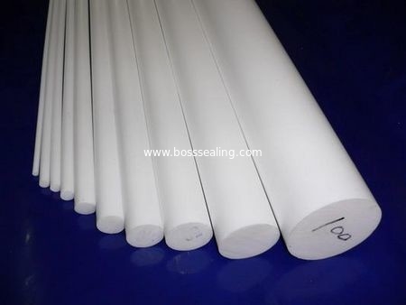 PTFE que dirigía el color blanco y el carbono de los tubos de la barra de los plásticos, de la hoja PTFE de PTFE llenó negro de PTFE proveedor